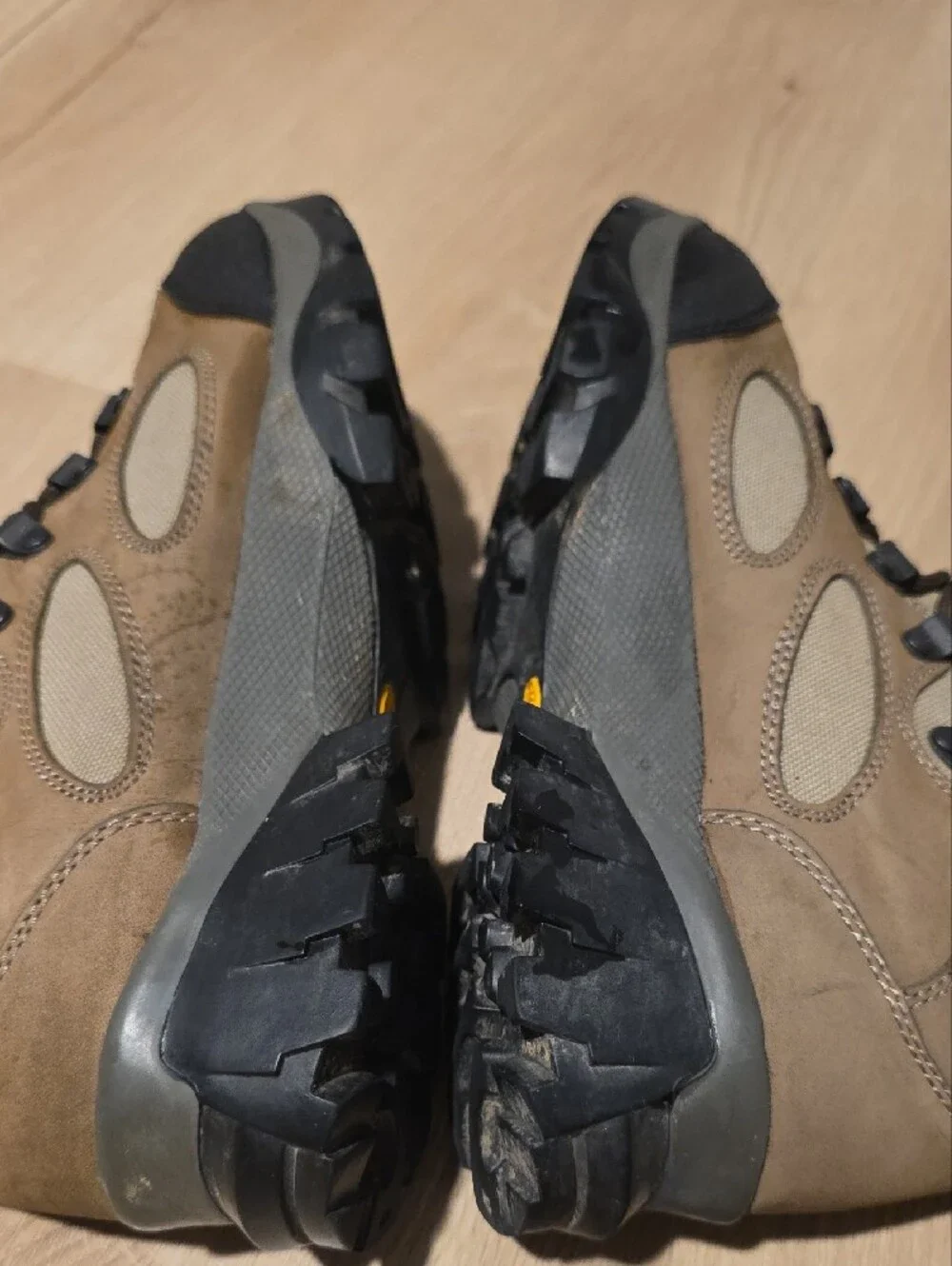 Vintage Merrell Sawtooth Hiking Boots - Walnut Tan